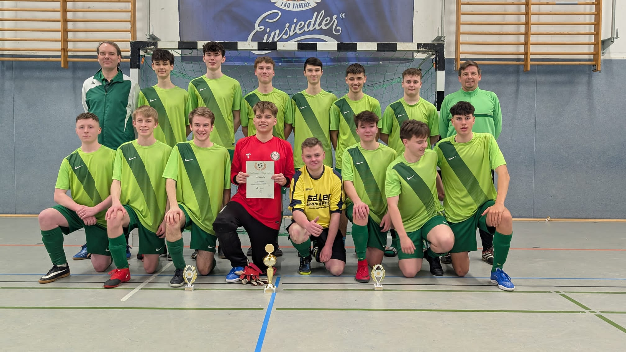 A-Junioren rocken eigenen Fassbrause-Cup