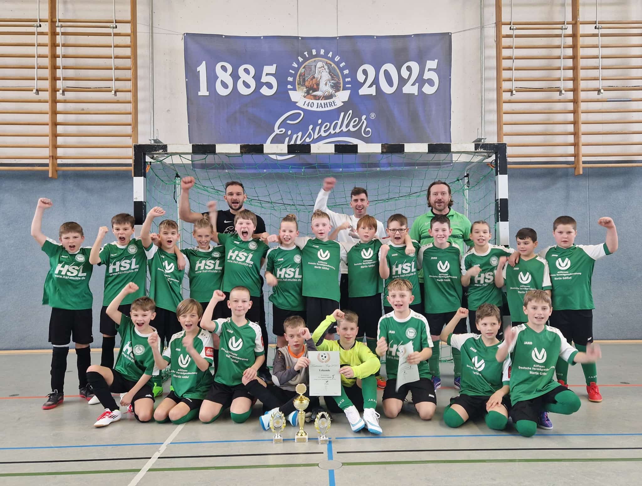 E-Junioren begeistern bei Fassbrause-Cup