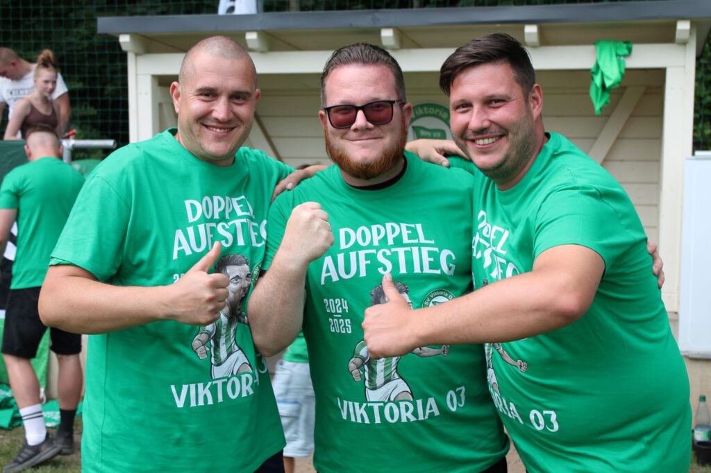 Aufstieg 2025 Jubel