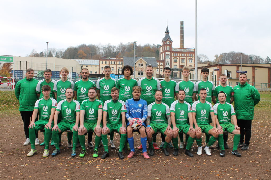 Mannschaftsbild 2. Männer Viktoria Einsiedel